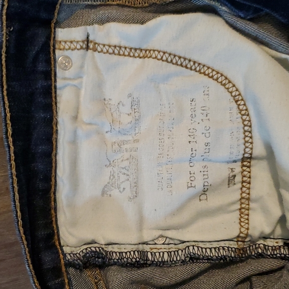 Levi’s Mens Jeans 511 Slim Dark Wash  Denim  33 x 32 (Actual Size-32-1/2"×30") - Picture 14 of 14